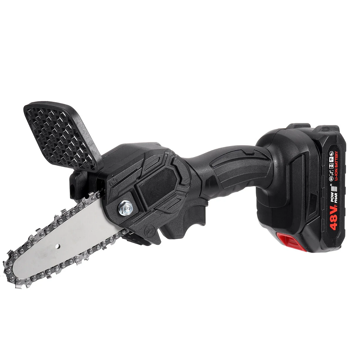Greenworks 4-Inch 800W 48V Cordless Chain Saw | Portable Handheld Wood Cutter w/Battery AU Plug - Image 4