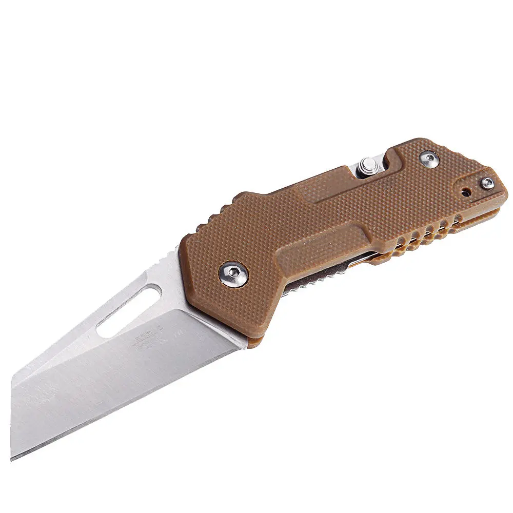 Sanrenmu Multifunctional Folding Tool - EDC Pocket Knife with Bottle Opener & Fruit Cutter - Image 4