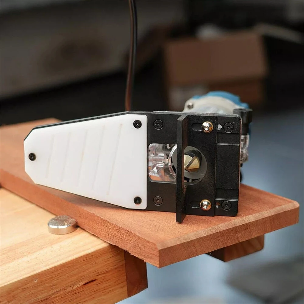 Aluminum Alloy Edge Trimmer - 65mm Adjustable Fence & Wood Handle | Arc & Corner Chamfering Tool - Image 5