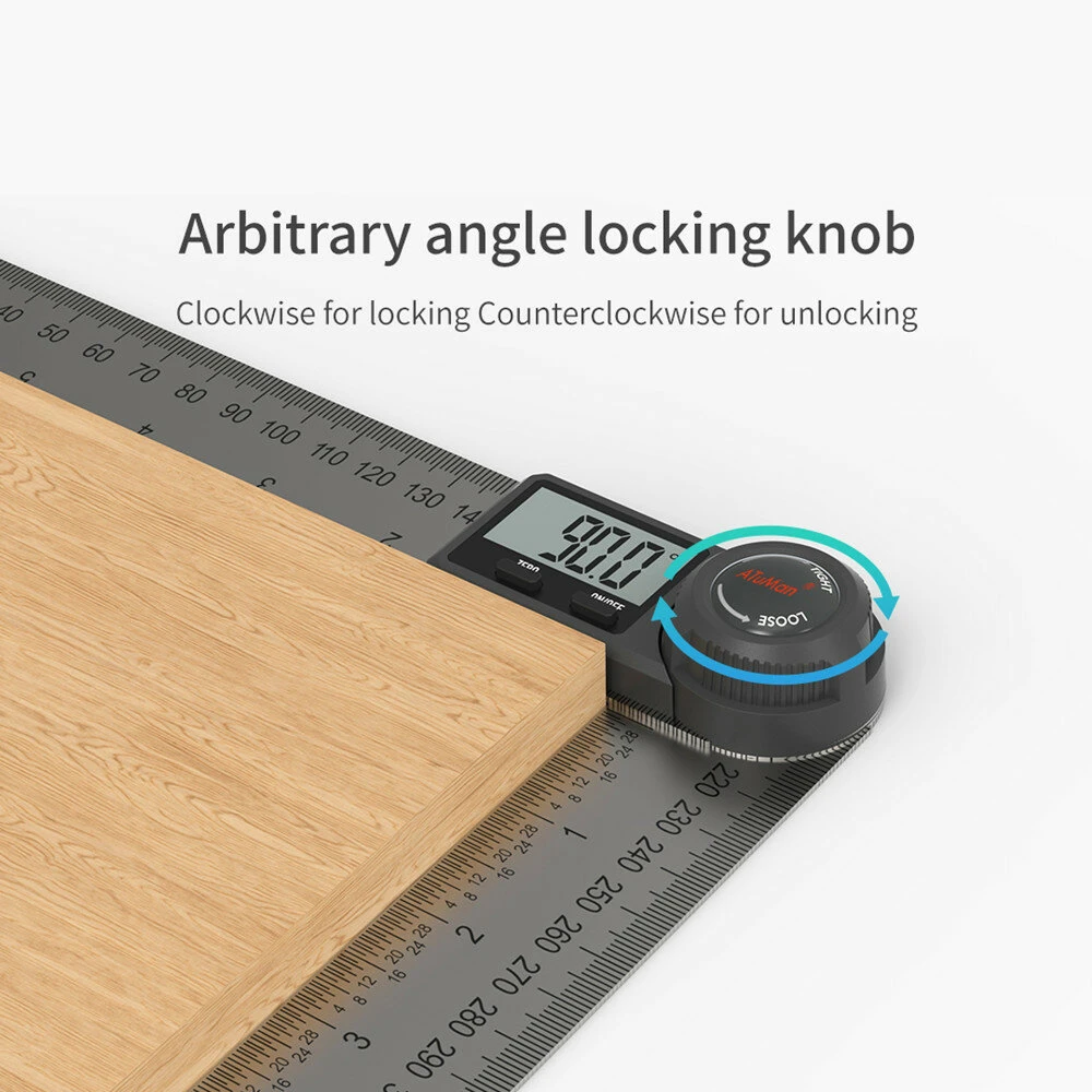 DUKA AR-1 Digital Protractor Angle Ruler | 360 Degree Goniometer | Stainless Steel - Image 5