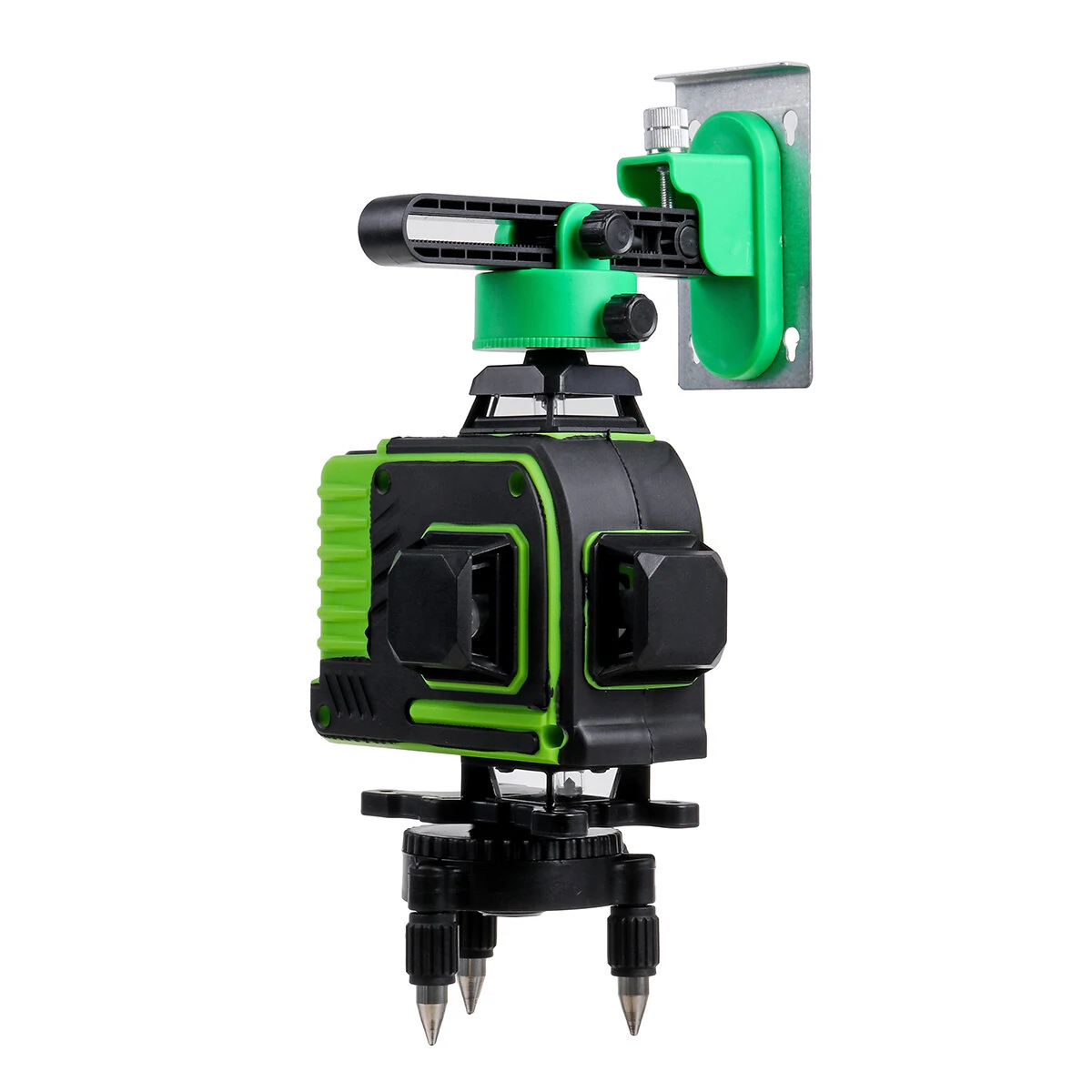 4D 16 Lines Green Laser Level - 360° Self Rotary Leveling Tool with 2 Batteries - Image 4
