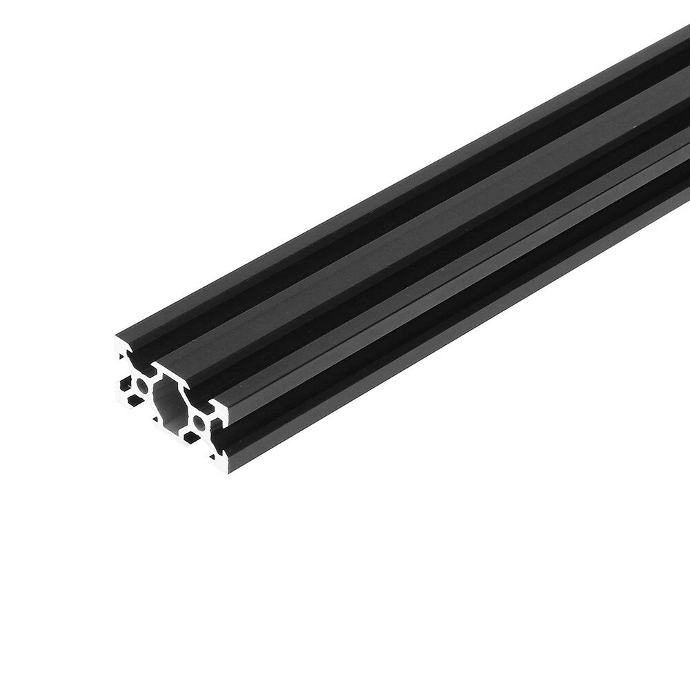 2040 V Aluminum Profile Extrusion - 100-1000mm Black Frame for CNC & DIY - Image 3