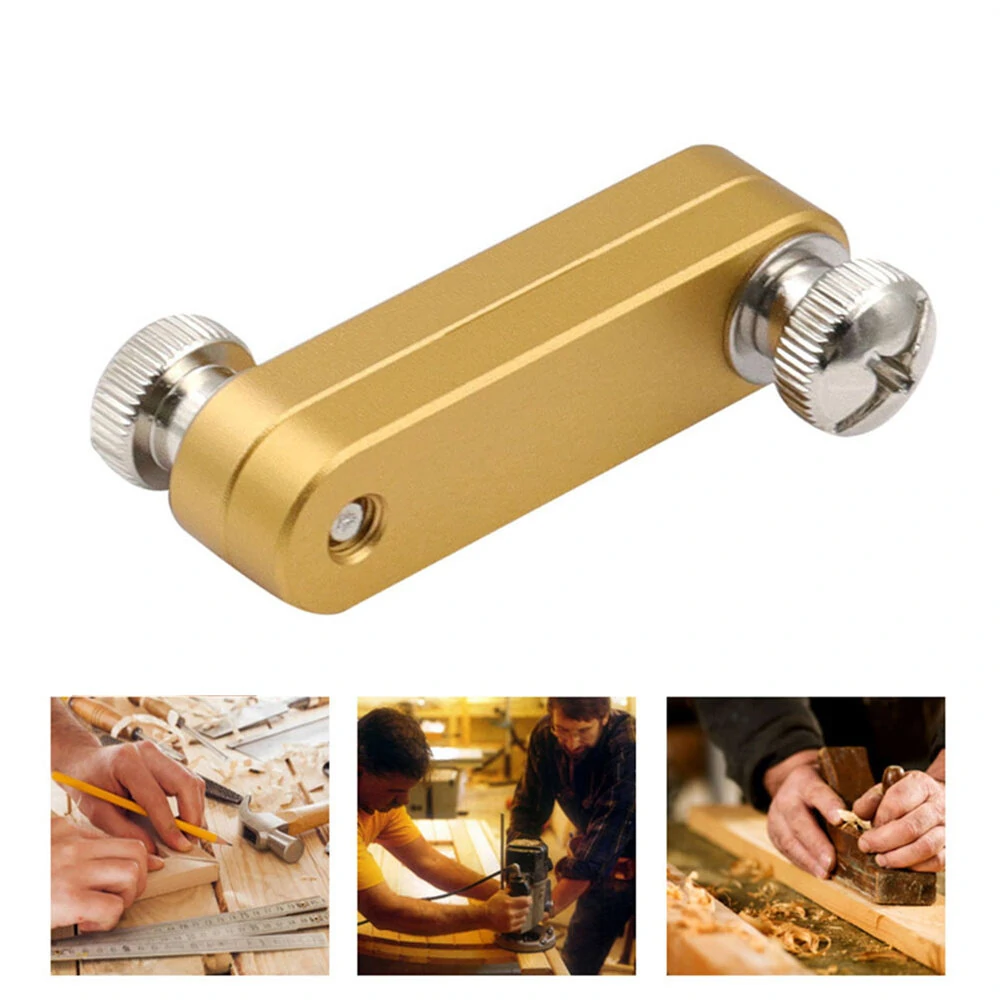 Steel Ruler Positioning Block & Angle Scriber | Marking Gauge for Woodworking - Image 3