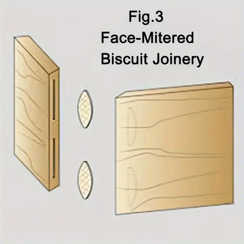 Woodworking Biscuit Joiner Kit - 100pcs Assorted #0 #10 #20 Wooden Biscuits for Plate Joiners - Image 3