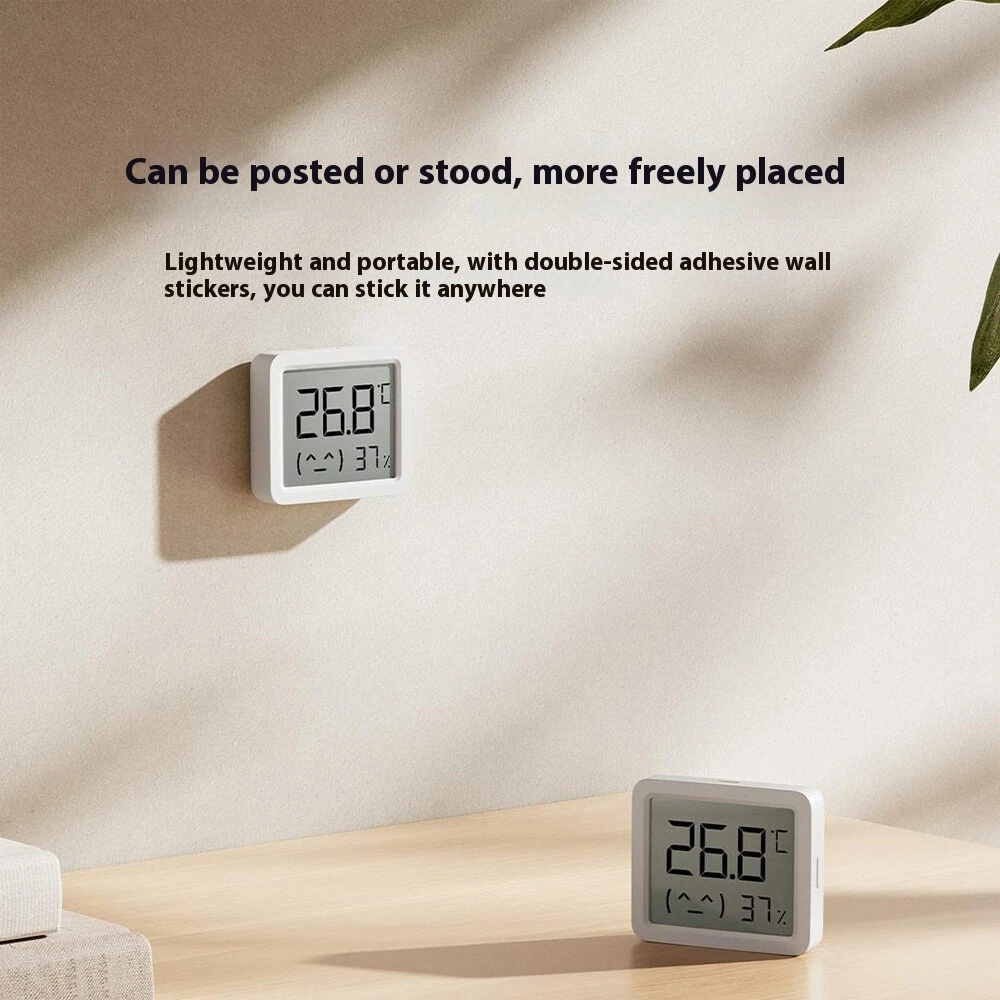 Xiaomi Mijia Smart Temperature Humidity Sensor - 2 Pack with LCD Display | 0-60°C Range & Bluetooth 5.0 - Image 2