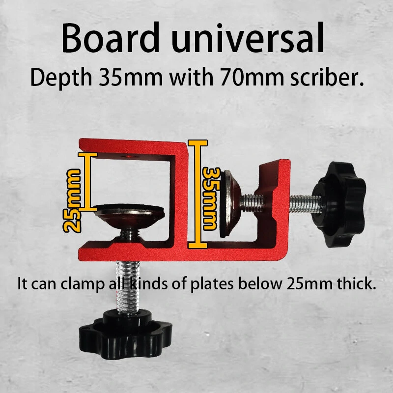 Universal 25mm Adjustable Cabinet Closing Strip Jig | Fixed Clamp & Install Tool - Image 4