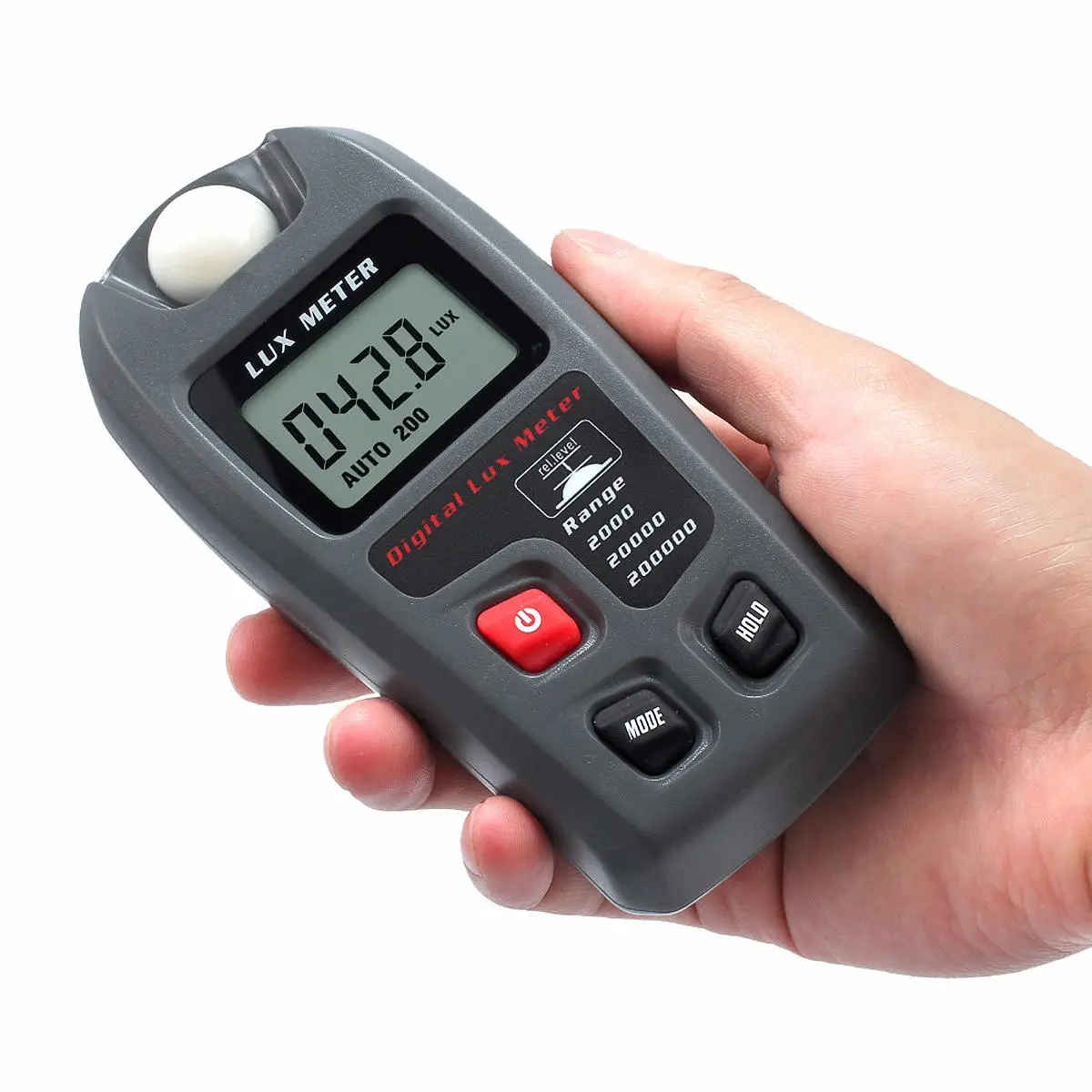 MT30 Digital Lux Meter - Handheld LCD Light Meter Tester | Luminometer - Image 2