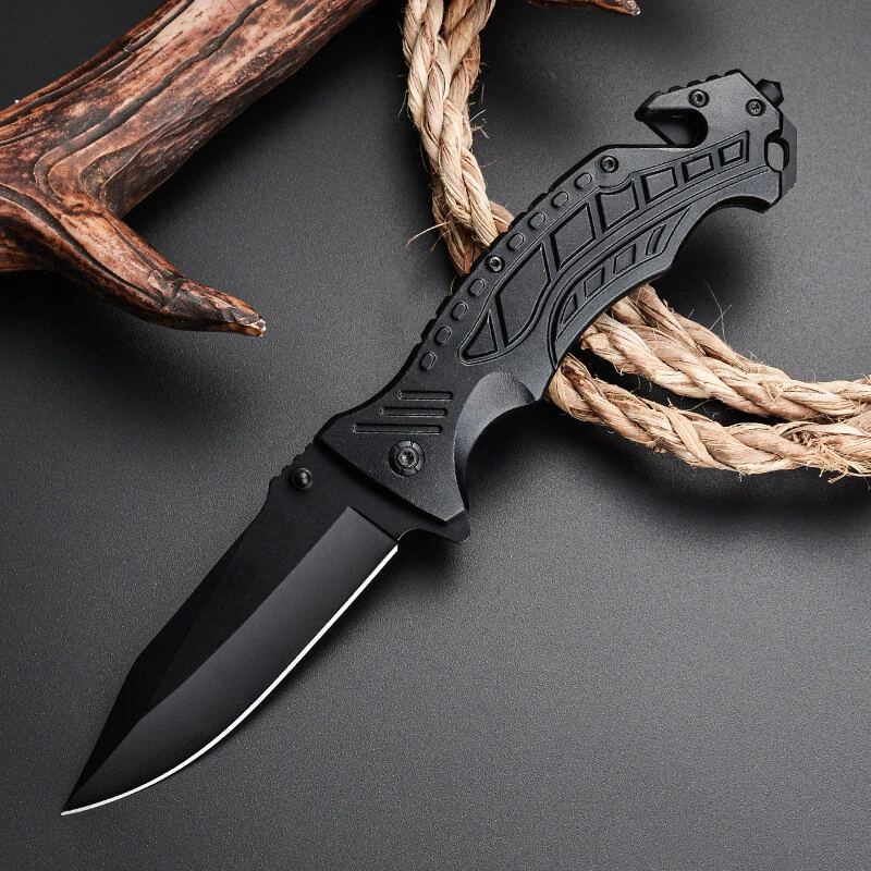 Knifee 22CM Survival Knife - High Hardness Military Hunting & Camping Tool - Image 2