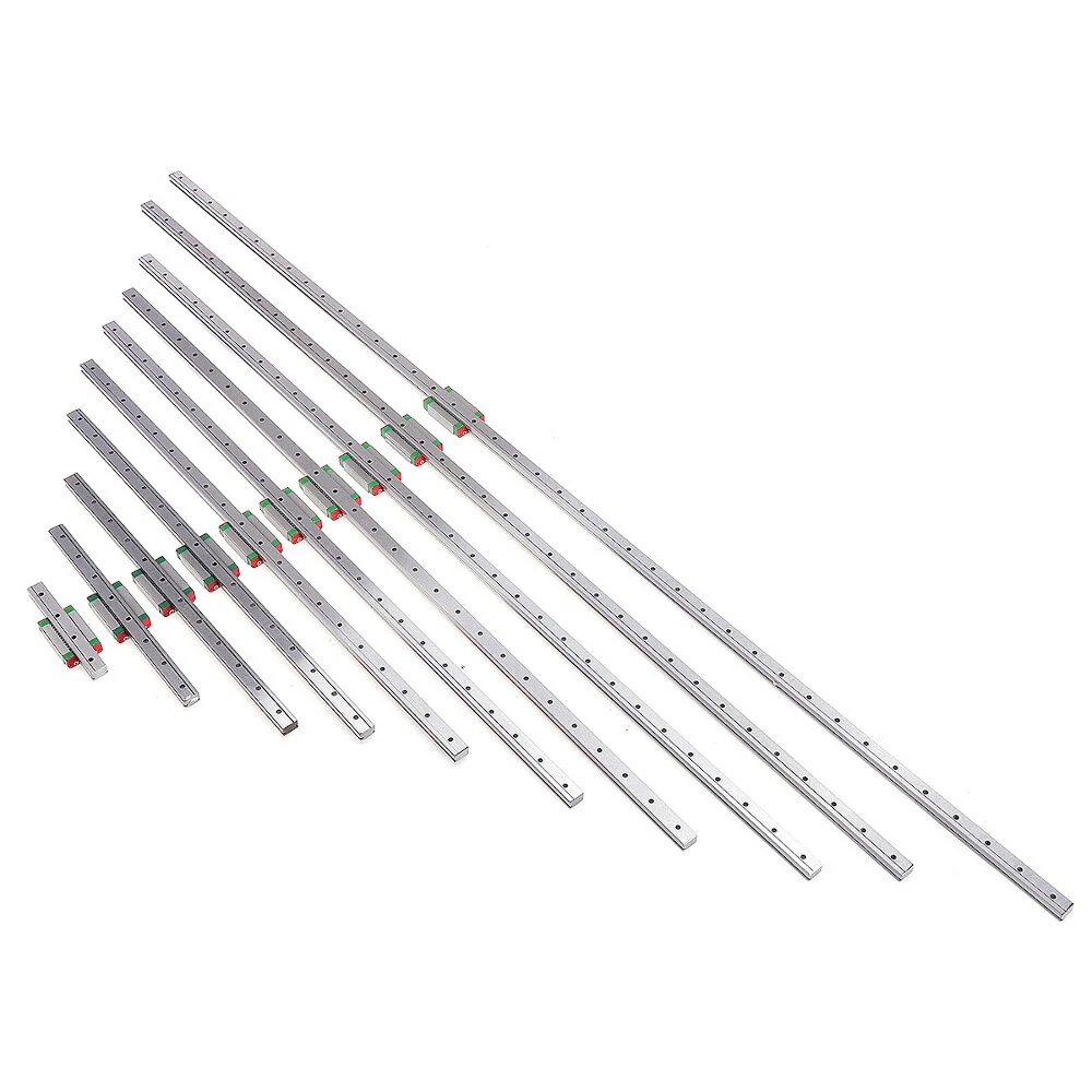 MGN12 Linear Guide Set - 250/300/500/550mm with Anti-Drop Slider | CNC Parts - Image 4