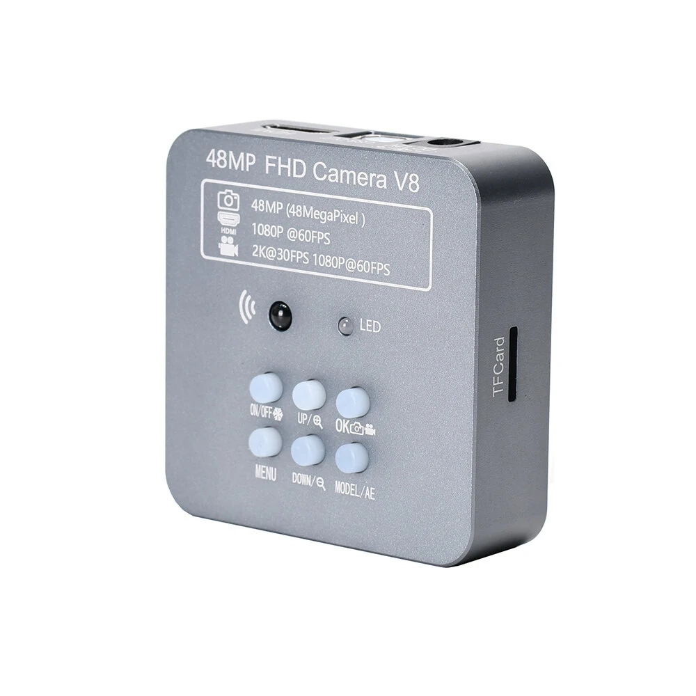 48MP 1080P 60FPS Digital Microscope Camera - 2K HD Magnifier for Phone PCB Repair - Image 5