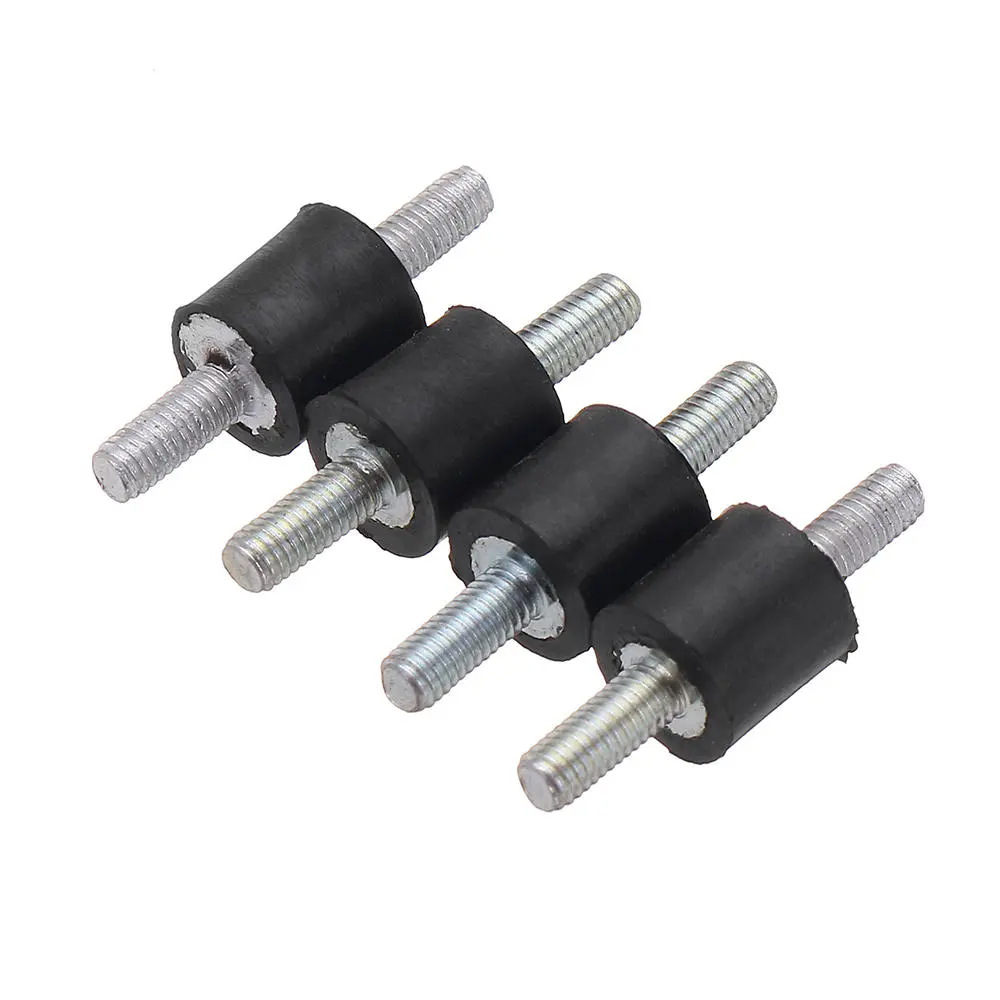 Machifit M3 8x8mm Rubber Vibration Mounts | 4pcs Anti-Shock Absorber - Image 2