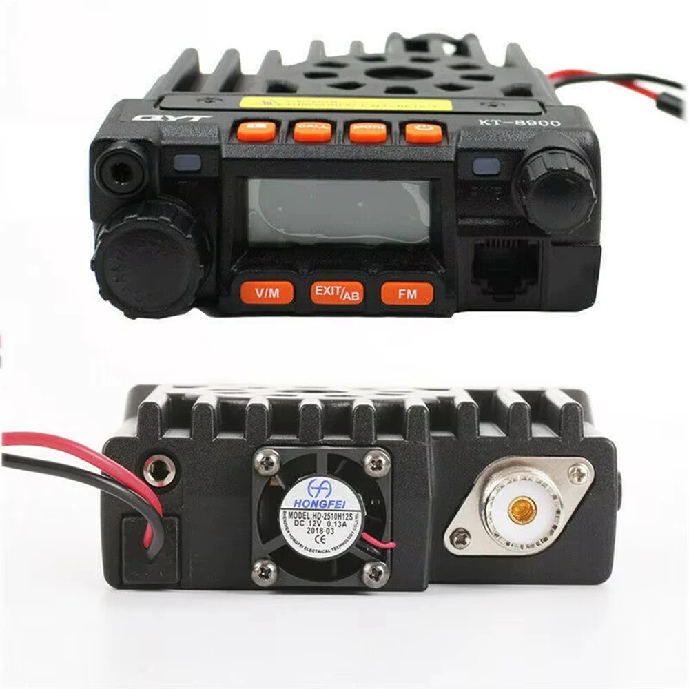 KT-8900 Mini Dual Band Mobile Transceiver | VHF UHF 25W | Compact Two Way Radio - Image 4