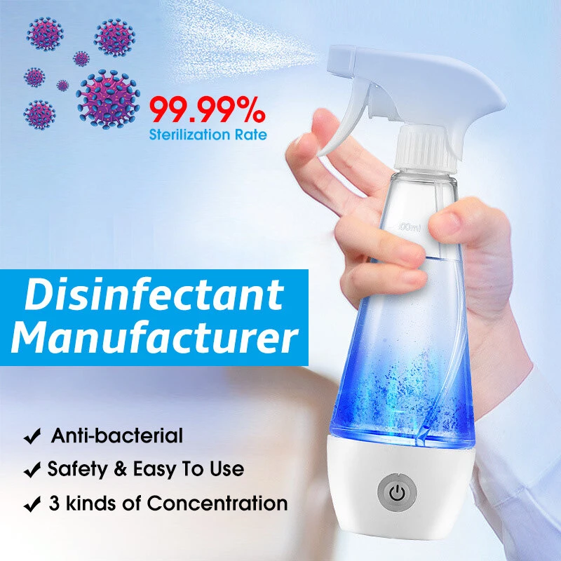 Hypochlorous Acid Water Machine - 300mL Disinfection Sterilizing | Flow Meter - Image 3