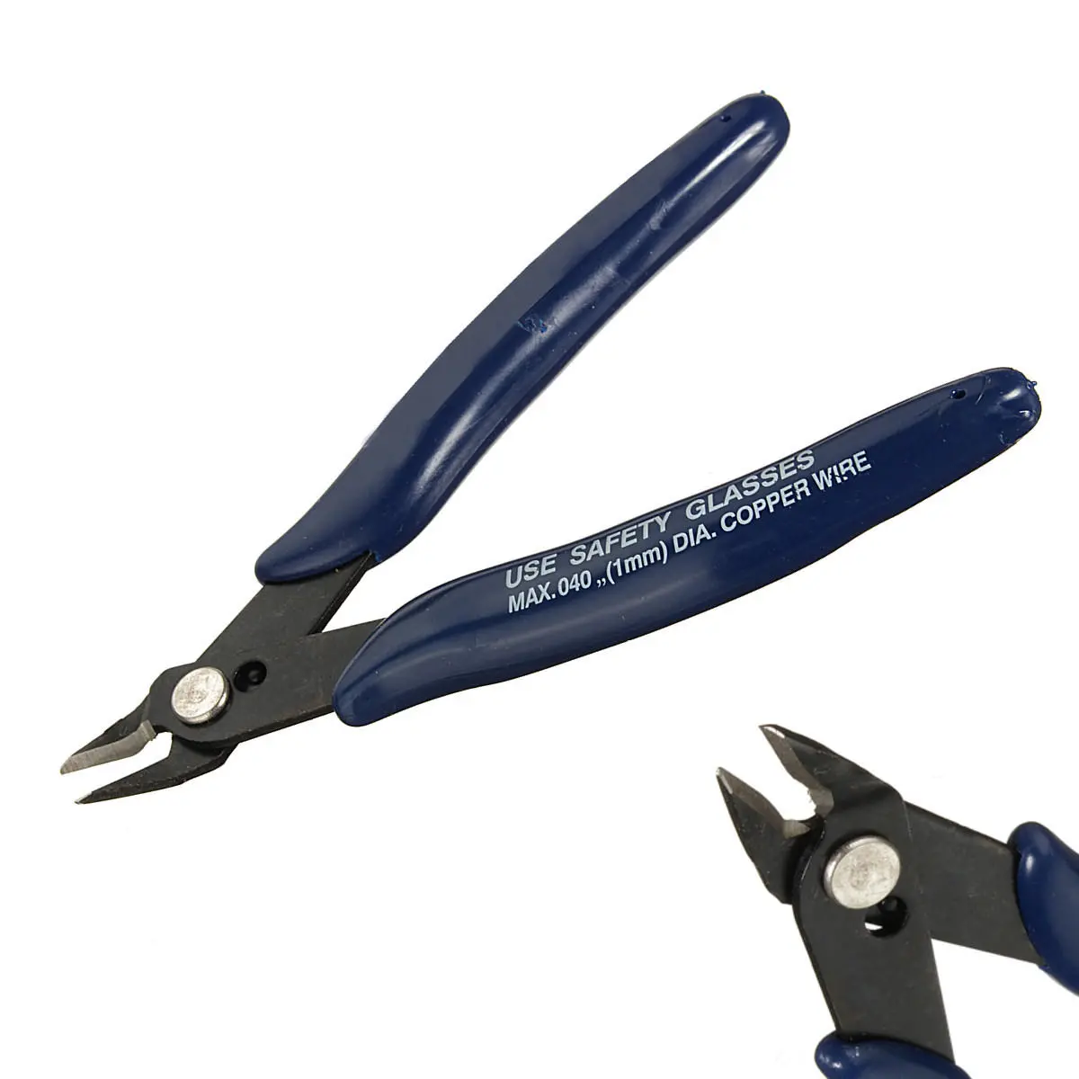 DANIU 3PCS Electrical Wire Cutter Set - Side Snips & Flush Cut Pliers Tool - Image 3
