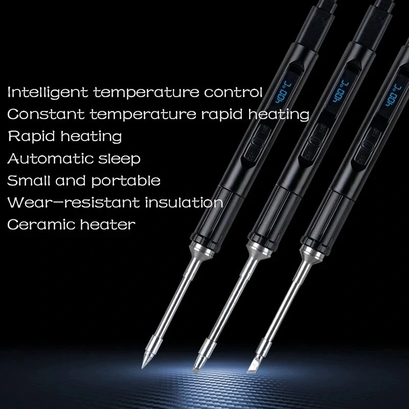 MTC080 Portable Electric Soldering Iron - Wireless, Intelligent Temperature Control - Image 5