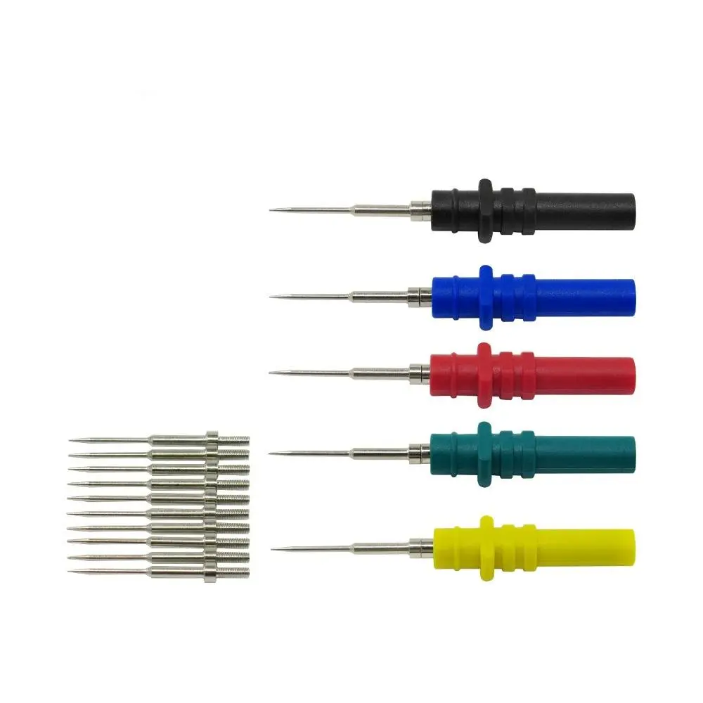 Cleqee P1050B 4mm Safety Stacked Banana Plug Lead | Silicone Wire with Crocodile Clip & Probe Kit - Image 5