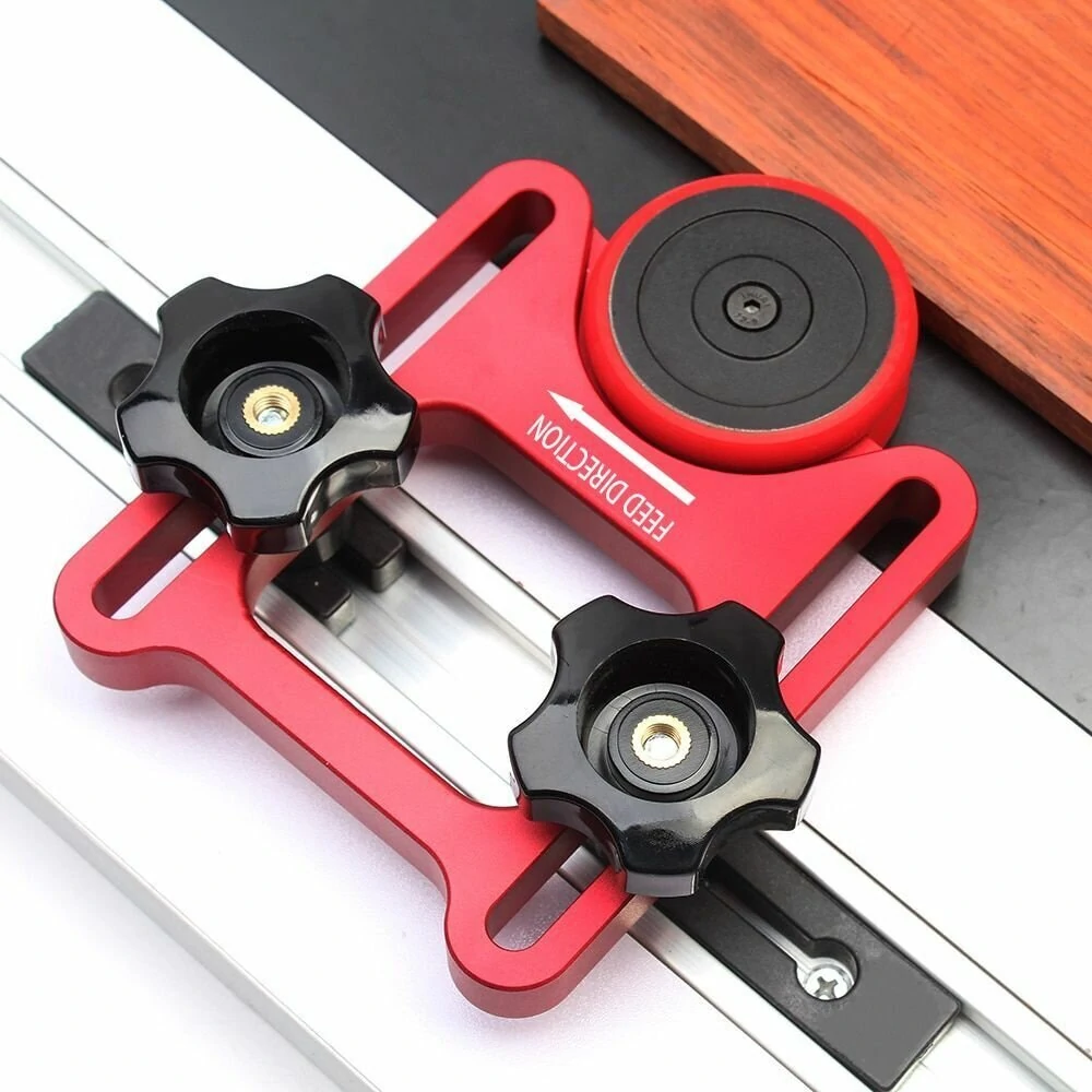 Feather Loc Board Saw Pressing Feeder | Anti-Rebound Aluminum Guider & Bearing Wheel - Image 5