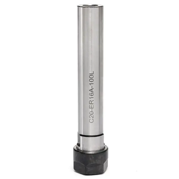 C20 ER16A 100L Collet Chuck Holder | Straight Shank Extension Rod for CNC Milling - Image 2