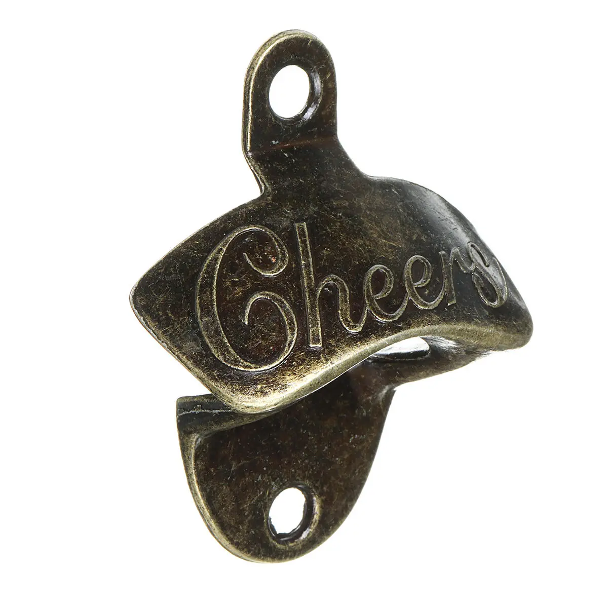 Retro Bronze Wall-Mounted Bottle Opener - Rustic Home Bar Decor - Image 5