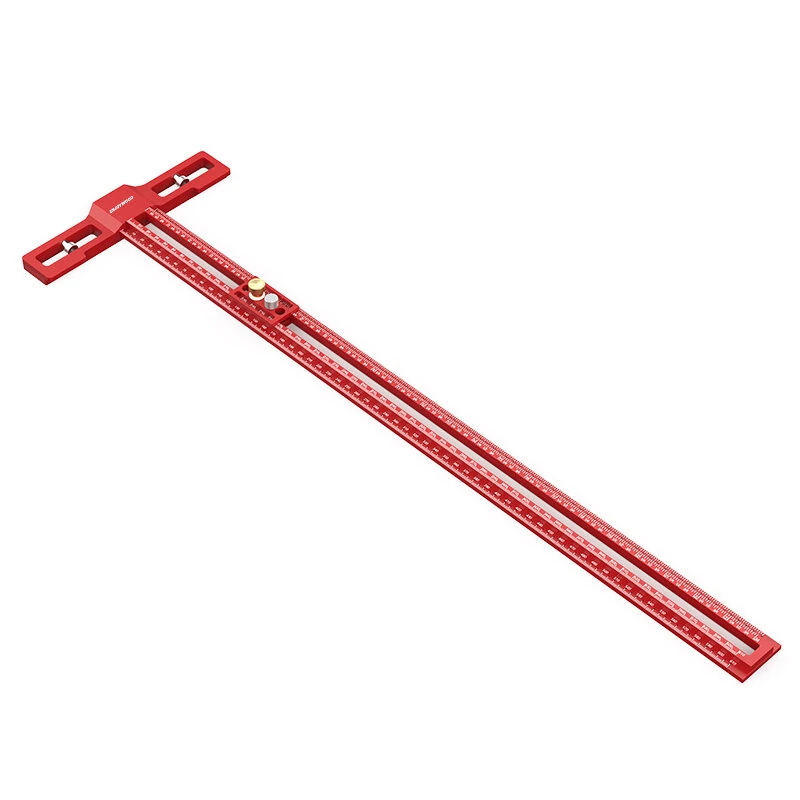 ENJOYWOOD TS-24 Scribing Ruler | 400mm/600mm Multi-Function | 360° Marking & Adjustable Length - Image 4