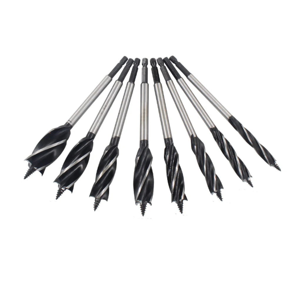 Drillpro 11Pcs 1/4 Inch Hex Shank Auger Bits | 10-25mm Hole Saw Cutter for Woodworking - Image 2