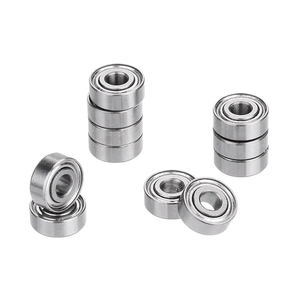 Machifit 10pcs MR83ZZ MR93ZZ 3mm ID Double Shielded Deep Groove Ball Bearings - Miniature Size - Image 2