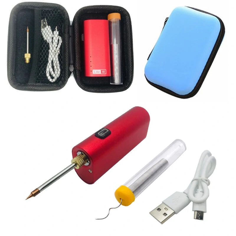 5V 10W Portable Soldering Iron Kit - USB Rechargeable & Lithium Battery - Image 3