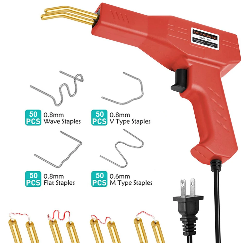 HOT Stapler Plastic Welder | Heat Gun Welding Machine for Car Bumper Repair Kit - Image 2