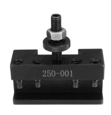 Drillpro Quick Change Tool Post Kit | 250-000 Cuneiform GIB Type | Lathe Tool Holder Set - Image 2