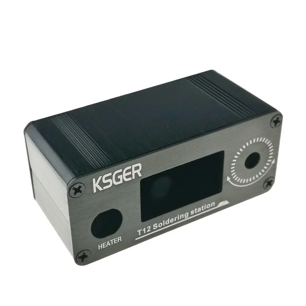 KSGER T12 Soldering Station - STM32 OLED 1.3 Display - Metal Case V2.1S - Image 2