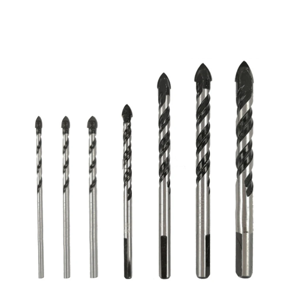 5-12mm Glass Drill Bit Set | 10Pcs Triangle Bits for Tile Concrete Marble - Image 2