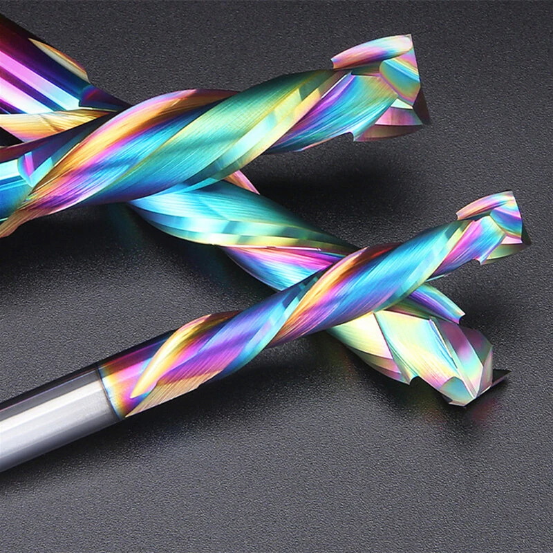 Tungsten Steel 2-Flute Spiral Compression Router Bit | 1/4 Inch Shank - Image 4