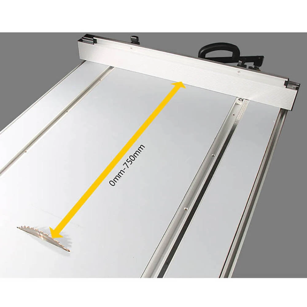 T-Track Sliding Brackets for Circular Saw - 800mm Miter Track for Woodworking - Image 4