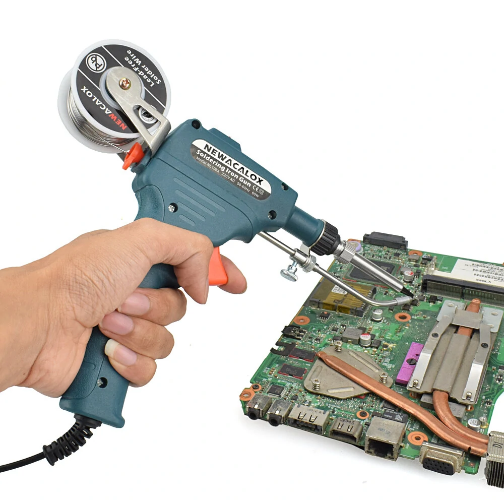 60W Automatic Soldering Iron Gun | EU/US Desoldering Pump for Circuit Board Repair DIY - Image 4