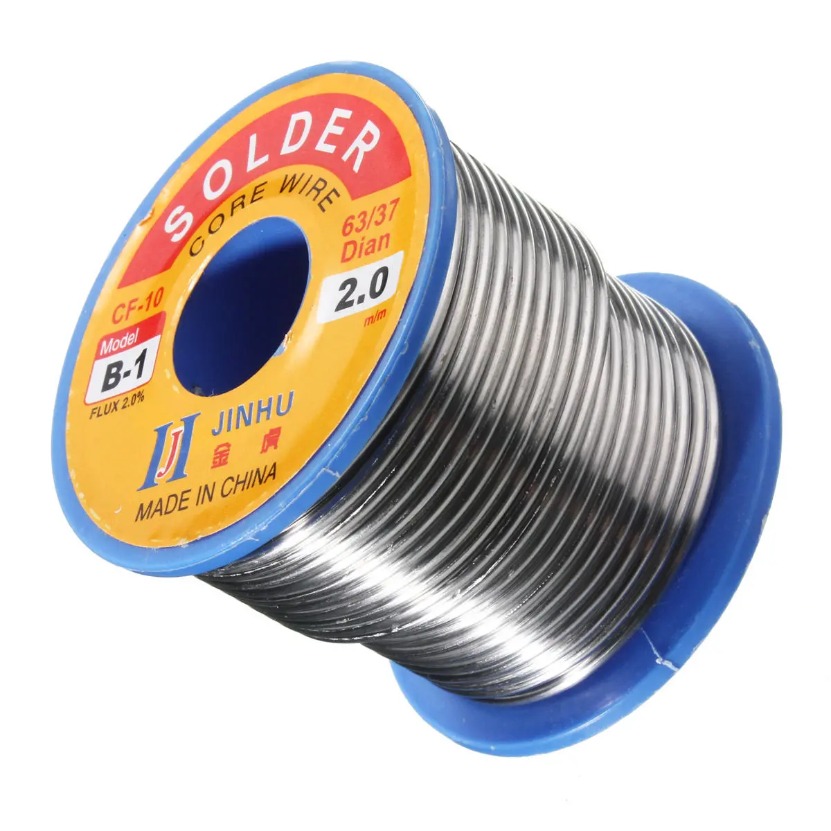 63/37 Tin Lead Welding Wire - 300g 2.0mm with 2.0% Flux Roll | Solder Wire - Image 2