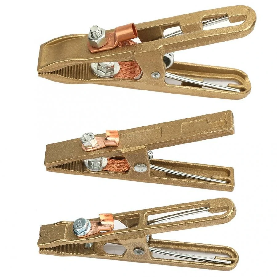 Brass A-Shape Welding Earth Clamp - 260A to 800A for Welding Machine - Image 5