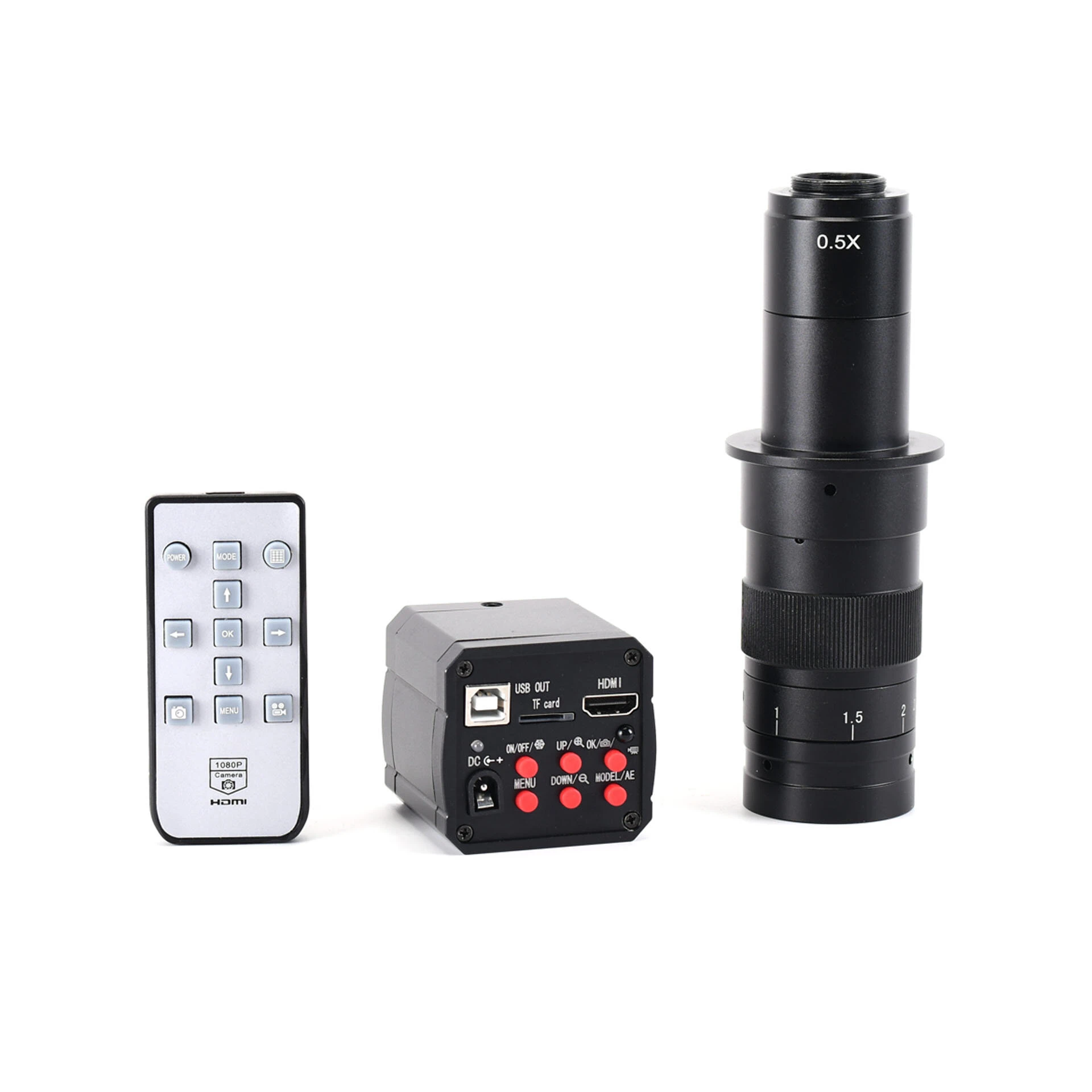 HAYEAR 48MP USB Digital Microscope Camera - FHD 180X for PCB Soldering | C Mount - Image 2