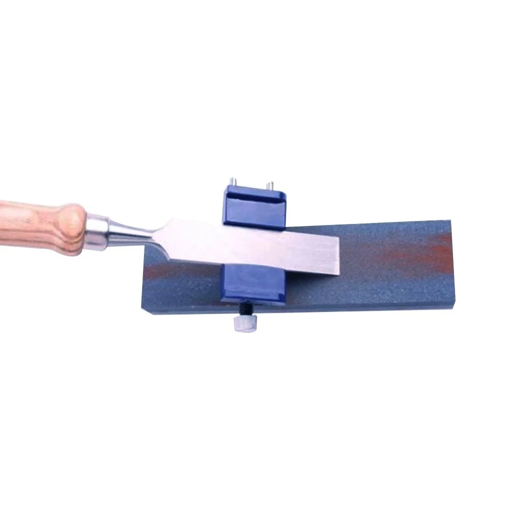 Manual Knife Sharpener - Wood Chisel & Planer Blade Sharpening Tool | Metal Honing Abrasive for Woodworking - Image 4
