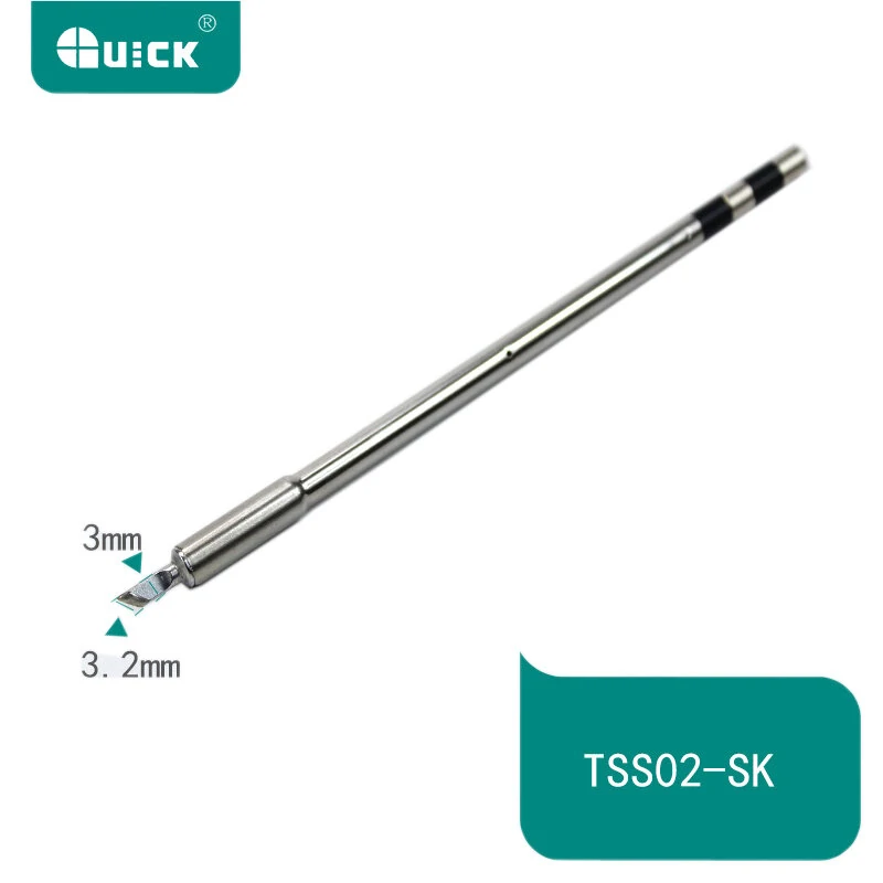 QUICK TS1200A Lead-Free Soldering Iron - 5 Tips Included TSS02-SK/K/I/J/3C - Image 5