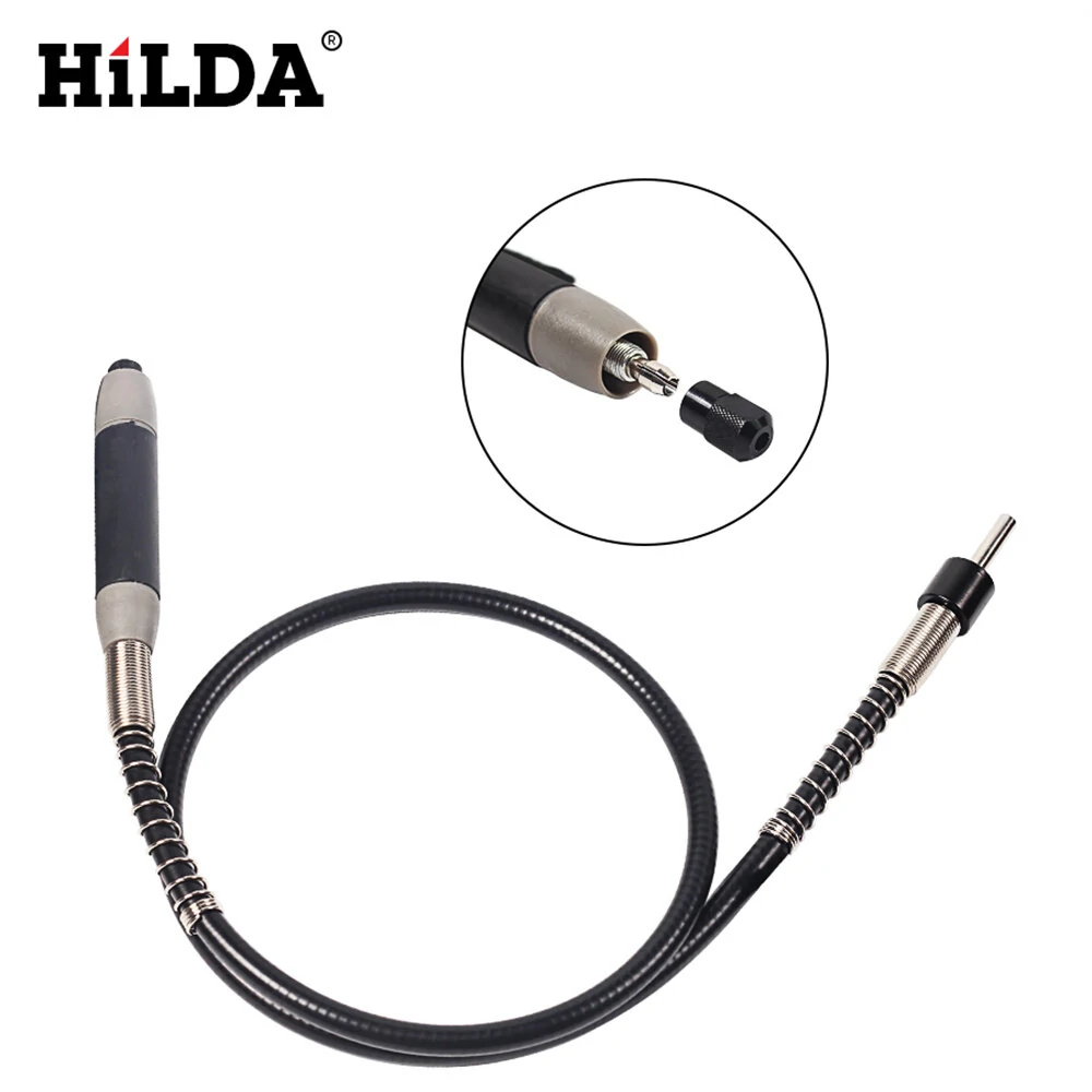 HILDA Flexible Shaft for Dremel 400W Rotary Tools | 110cm with 6 Chucks - Image 2