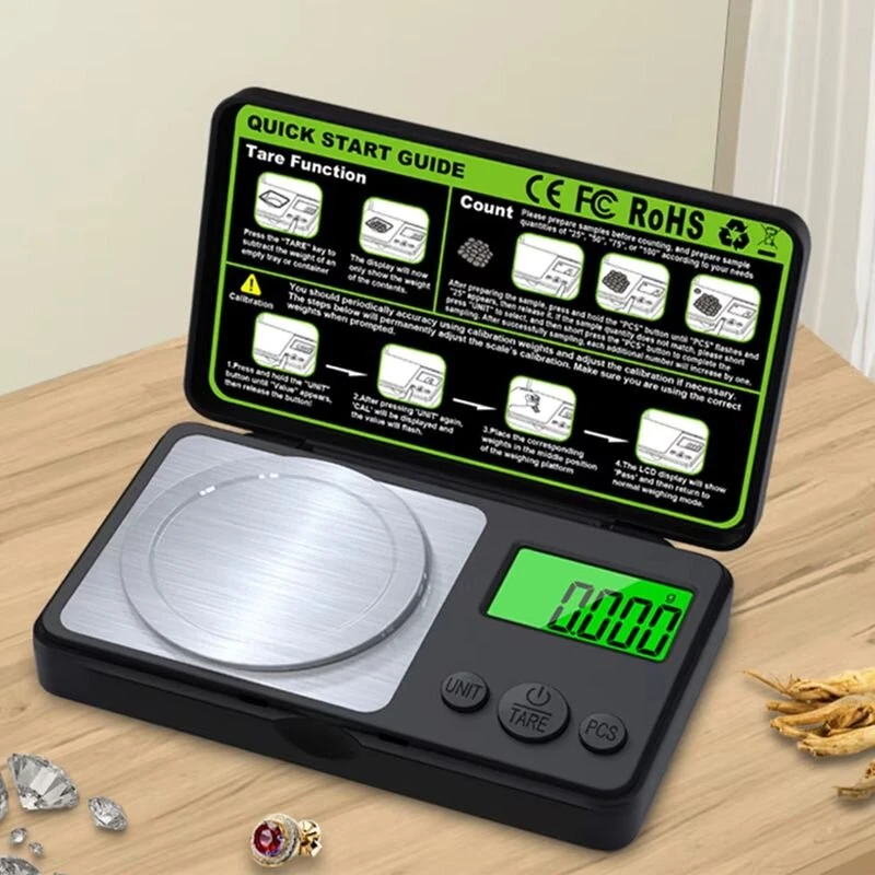 Apex Precision Digital Scale | 0.001g High Accuracy for Jewelry & Herbs - Image 2