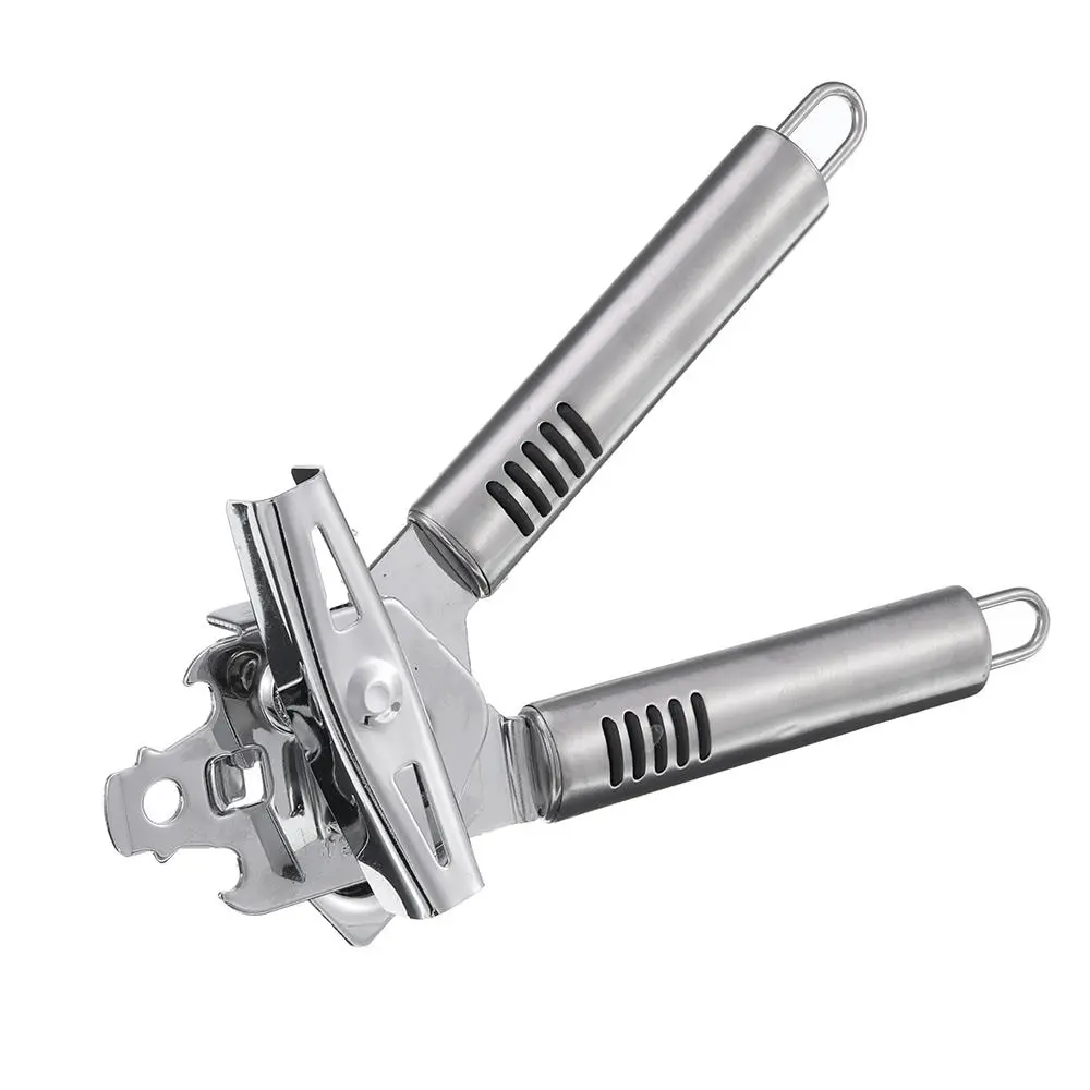Stainless Steel Can Opener & Bottle Opener - Manual Kitchen Tool - Image 5