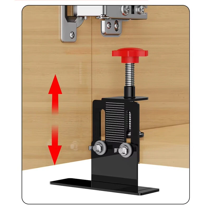 Woodworking Cabinet Door Mounting Jig - Hidden Door Install Clamp & Positioning Tool - Image 2