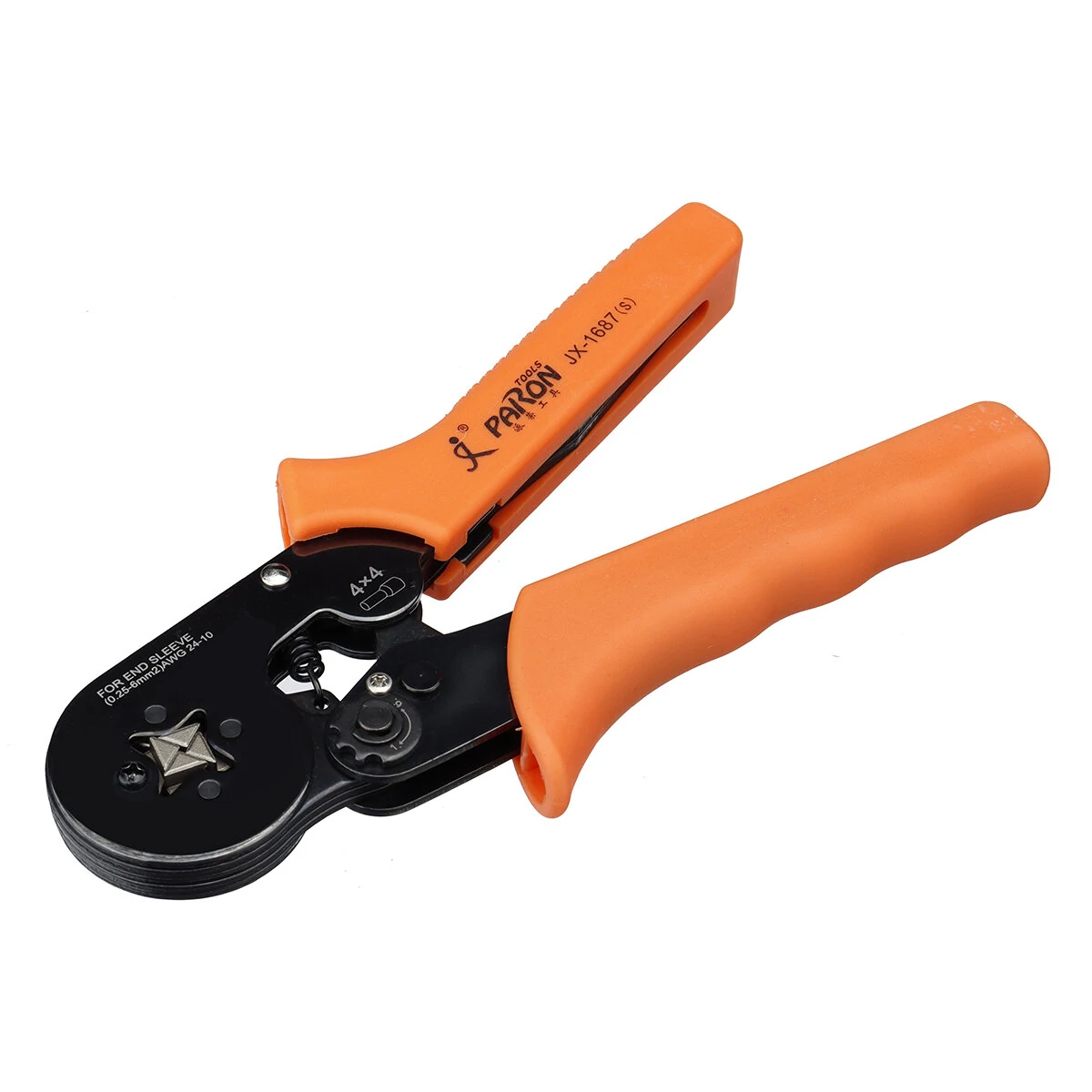 PARON JX-1687 6-4 Tube Terminal Crimping Pliers | Ratchet Labor-Saving Tool - Image 5