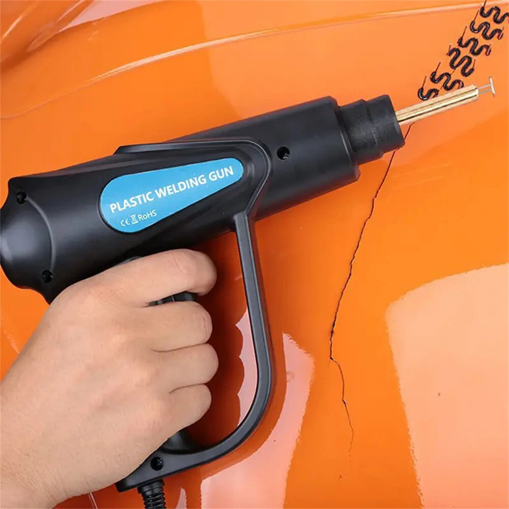 Plastic Welder Hot Stapler Gun - 70W 220V EU Plug - Car Bumper Repair Kit with Staples Set - Image 5