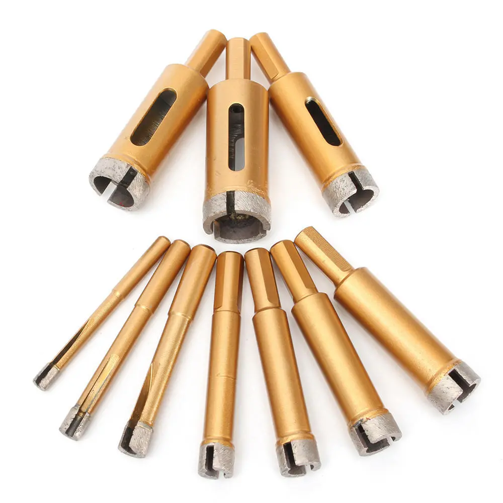 6mm-25mm Diamond Hole Saw Drill Bit - for Marble Granite Tile Ceramic Glass - Image 2