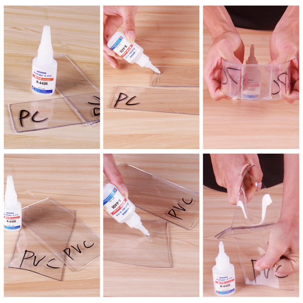 Kafuter K-4406 Instant Strong Adhesive | 20g Quick-Dry Glue for Plastic, Wood, Glass - Image 4