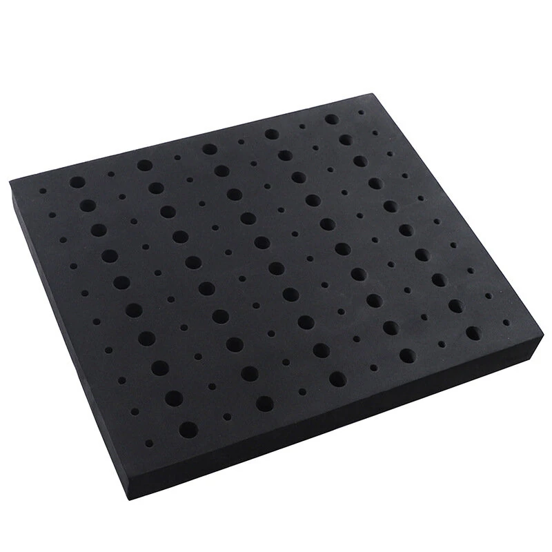 RUITOOL Router Bit Storage Tray - Holds 110 Bits for 1/2 & 1/4 Inch Shanks | High-Density Foam - Image 2