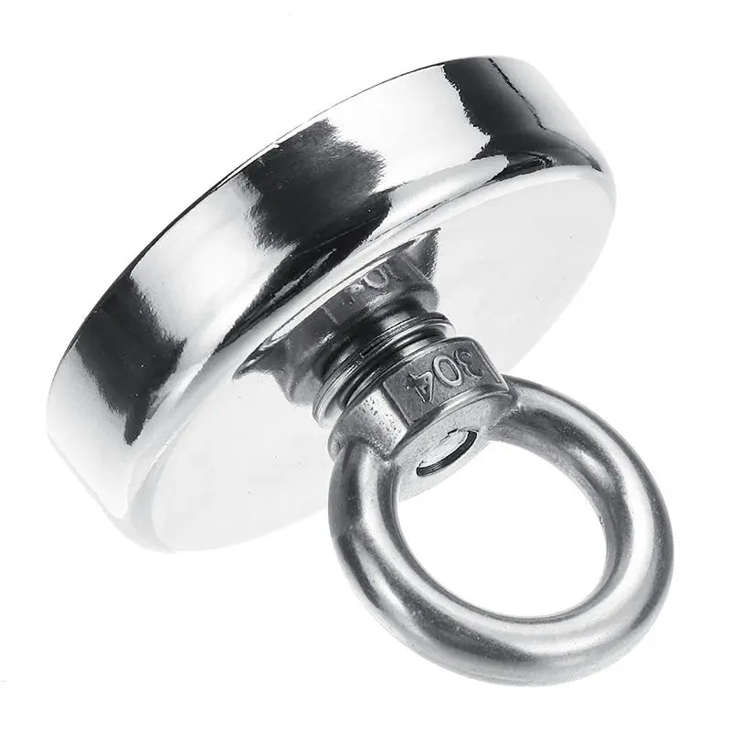 Pro 220LBS 48mm Round Neodymium Fishing Magnet Kit | 20M Rope for Salvage & Recovery - Image 4
