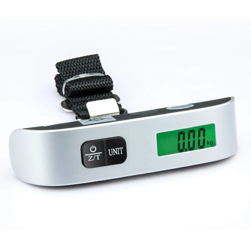 Digital Luggage Scale - 110lb/50kg Capacity - Portable Hanging Suitcase Weight with LCD Display - Image 2